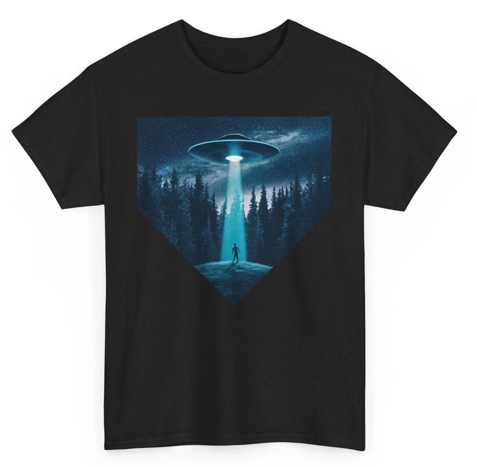 T-shirt Espace OVNI Soucoupes Volantes - OVNI Aliens Abductions Hommes Femmes T-shirt Graphique