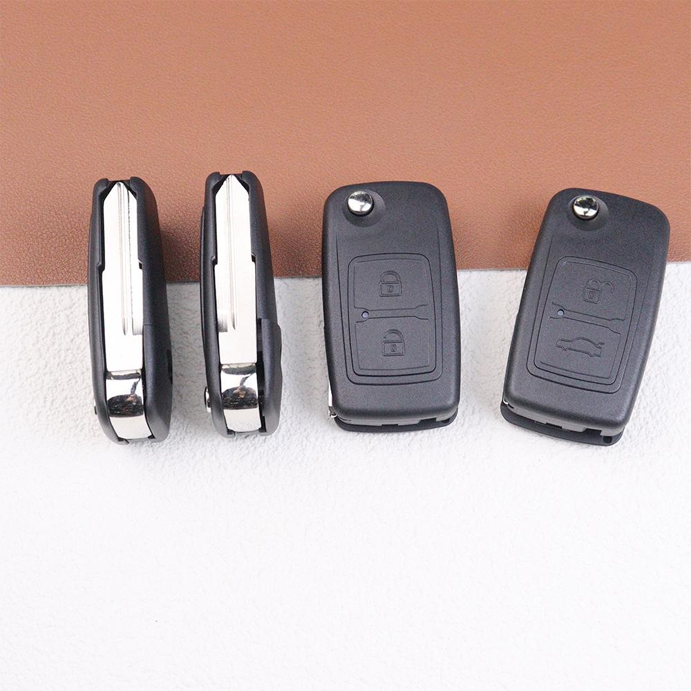 For Chery Tiggo Tengo Fulwin2 Cowin 3 5 Easta Cielo Chance A3 A5 A13 M11 E5 2 Buttons Car Flip Remote Key Fob Shell Case Housing