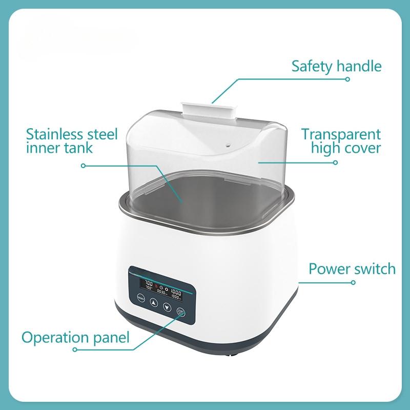 800W Laboratory Digital Display Thermostatic Heat Collection Magnetic Stirrer Water Bath With Magnetic Stirrer