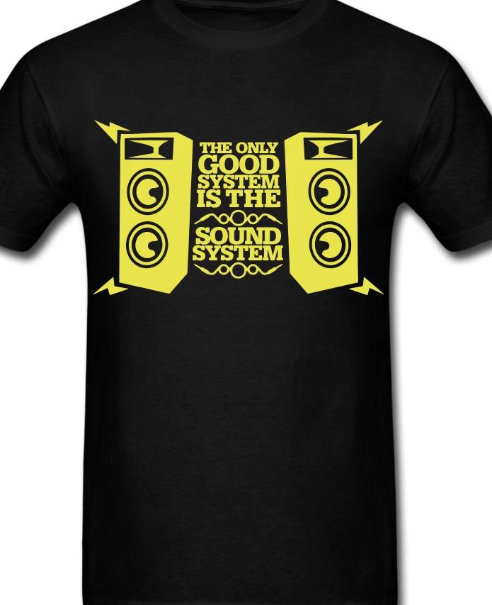 The Only Good System Sound System T Shirt Jamaica Music Reggae Rasta Rebel Rock Harajuku Graphic T Shirts Oversized T Shirt S