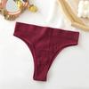 Taglia S-XL Mutandine Perizoma da Donna Intimo Sexy Vita Bassa G-String Mutandine Femminili Perizomi da Ragazza T-back Solido Lingerie Senza Cuciture