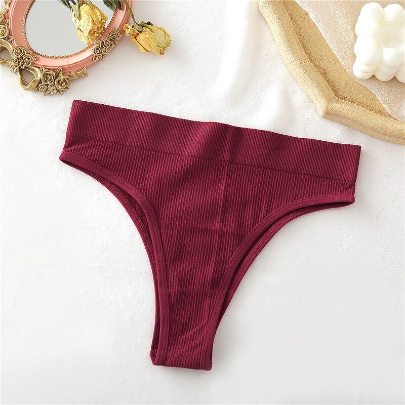 Taglia S-XL Mutandine Perizoma da Donna Intimo Sexy Vita Bassa G-String Mutandine Femminili Perizomi da Ragazza T-back Solido Lingerie Senza Cuciture
