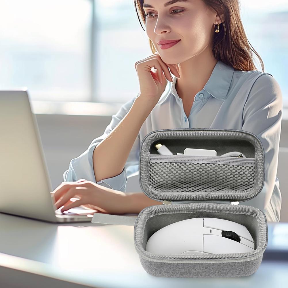 Gaming Mouse Case Travel Carrying Box Travel Case for Attack Shark R1 PAW3311 for DAREU A950 Wireless Gaming Mouse