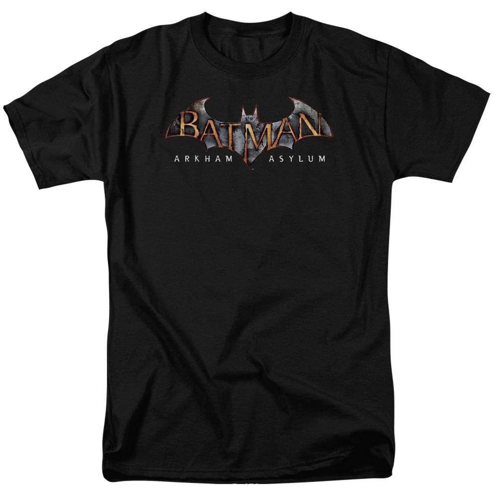 Batman Arkham Asylum Logo DC Comics Licensed Adult T-Shirt XXXXL