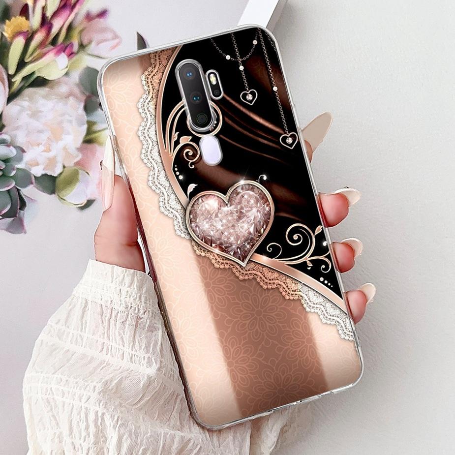 

For Oppo A9 2020 Case Oppo A11x Cute Cat Luxury Painted Cover Soft Slim Phone Case For Oppo A5 2020 A92020 OppoA11x Fundas Coque Oppo A11x