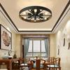 Industrial Style Carriage Wheel Chandelier for Kitchen or Bar Ceiling Lighting