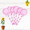 36Pcs Cake Decoration Toppers Lollipop Dessert Table Creative Funny Birthday Wedding Picks Lollipop Cake Topper