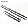 For Kia Sorento MQ4 -2024 2025 Carbon Fiber Door Side Line Strip Body Skirt Molding Trim Sticker Accessories Car Styling