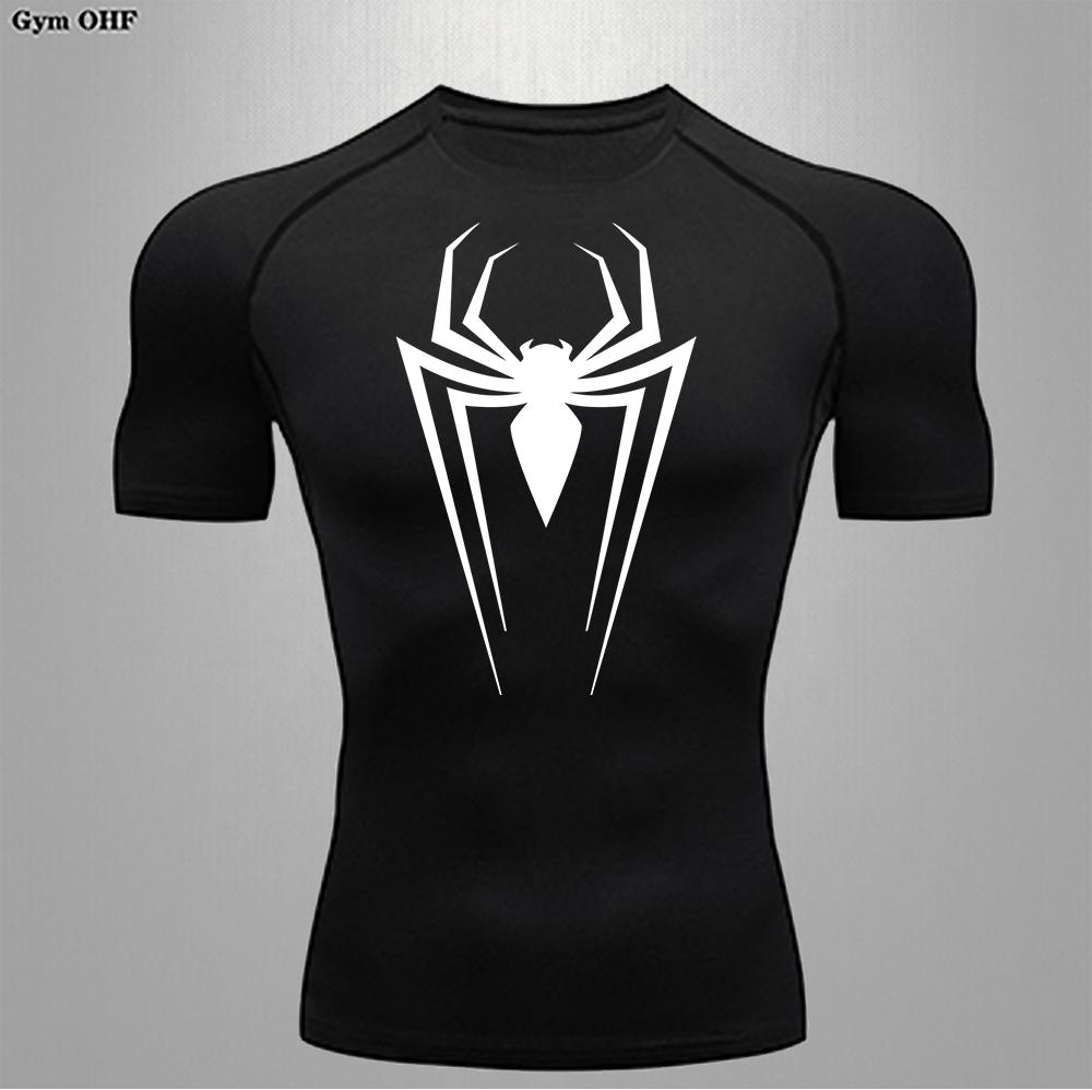 Compression Shirts Sun Protection Sports Second Skin Running T-Shirt Men's Gym Fitness Rashgarda MMA Workout Clothing