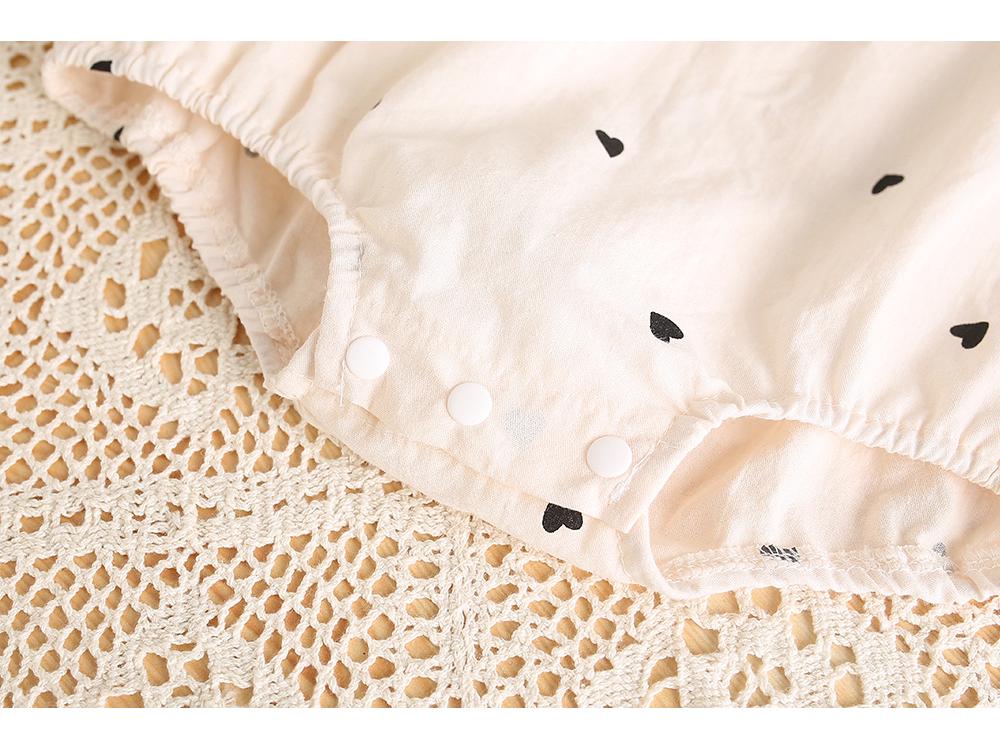 Trendy Baby Girl Sleeveless Summer Romper - Adorable & Light