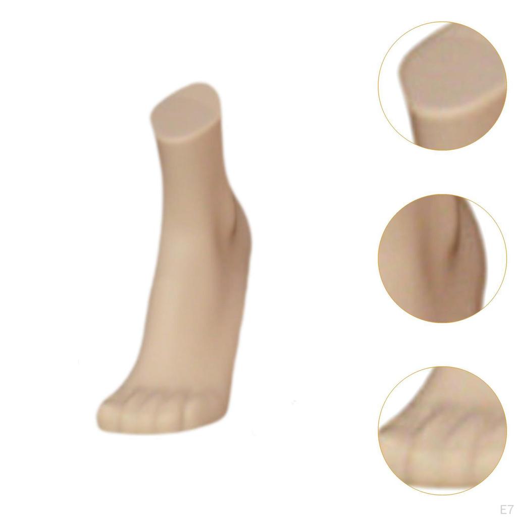 Male Mannequin Foot Model Men's Sock Display Holder Photo Prop Manikin Feet for Retail