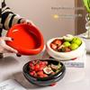 Ruhan Modern Luxury Handmade Ceramic Fruit Bowl