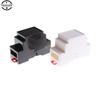1pc 88x37x59mm Plastic Electronics Box Project Case DIN Rail PLC Junction Box