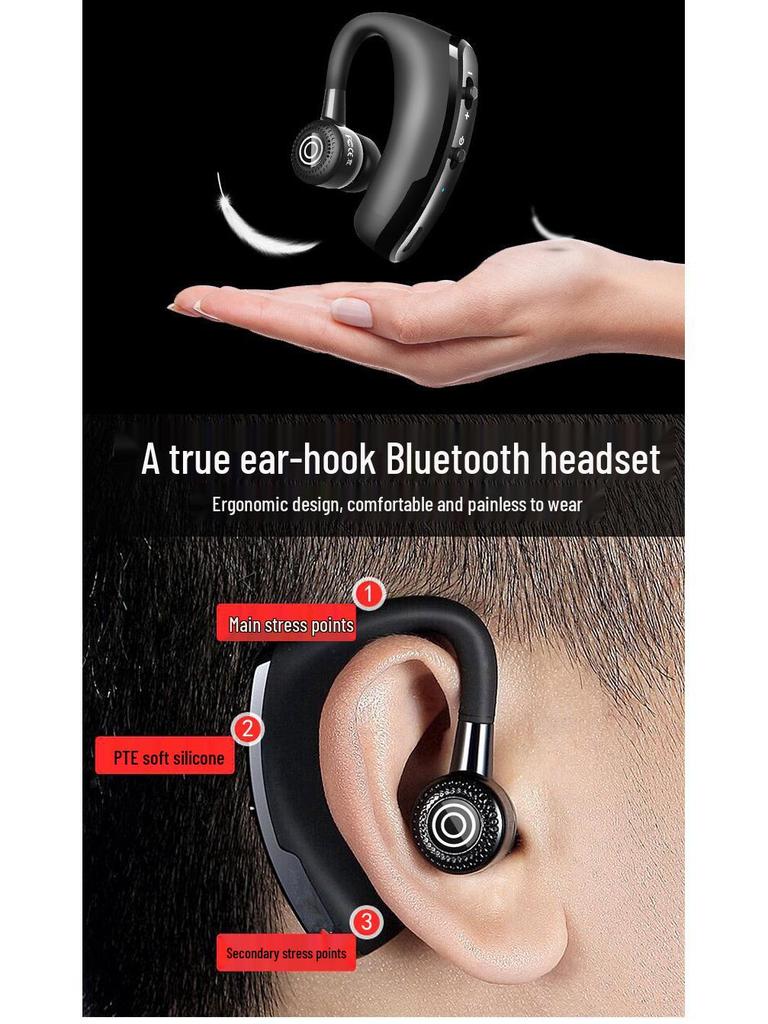 V9 Mini Wireless Bluetooth 4.0 Sports Earphones with Ultra-long Standby