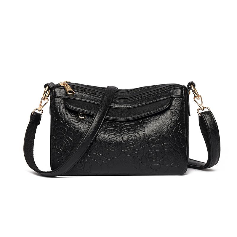 

Женская сумка Среднего возраста Сумка на плечо Мамина сумка через плечо Small Rose чёрный