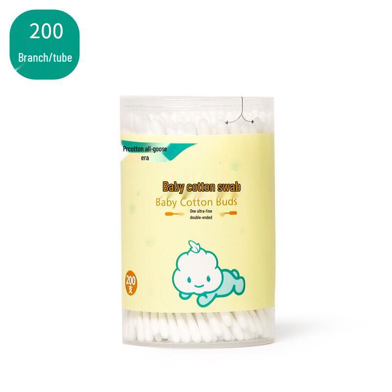 PurCotton Baby Cotton Swabs & Oral Cleaning Sticks