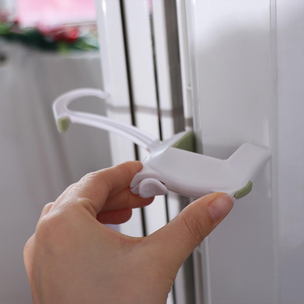 Portable Baby Safety Door Lock Easy To Install Pinch Guard Guard Door Lock  For Children