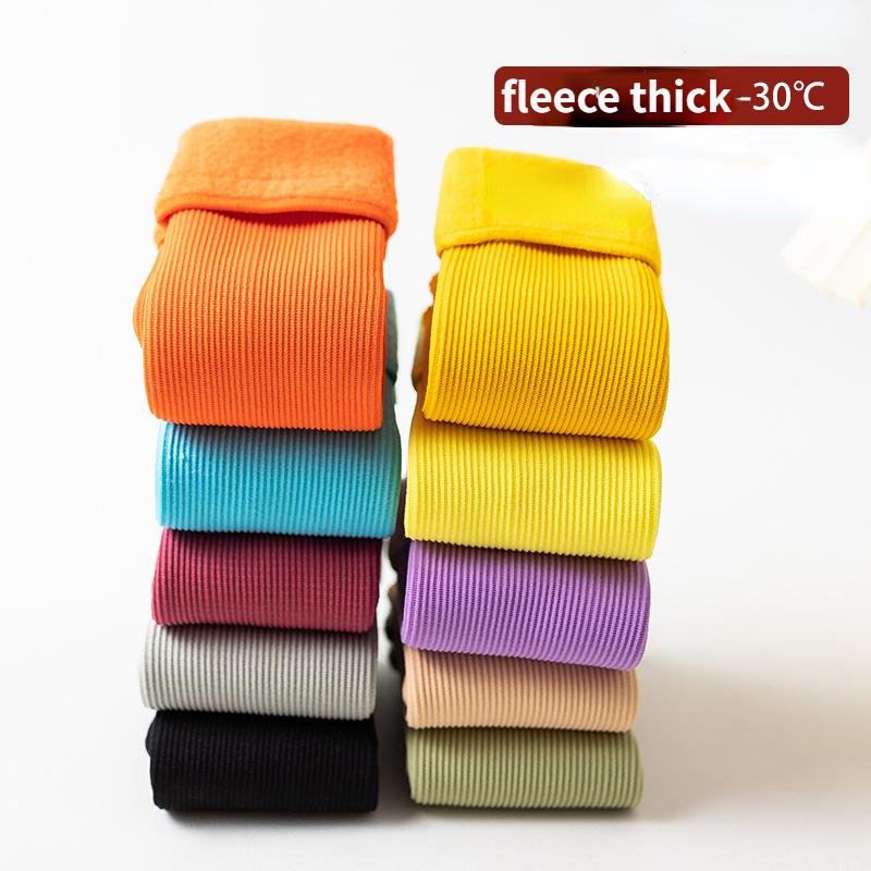 Șosete pentru fete Șosete de zăpadă pentru copii Toamnă iarnă pluș îngroșat căldură copii medii și mari bebeluși băieți șosete lungi de bumbac