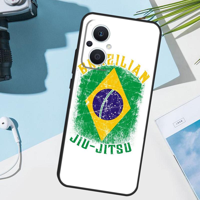 BJJ Brazilian Jiu Jitsu Case For OPPO Reno 12 F 13 13F 11 8T 7 8 10 Pro OPPO Find X8 X6 Pro X3 X5 Lite Cover Funda