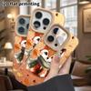 Phone Case: Lambskin 2D Flat Samsung Galaxy A34 A35 M05 M06 S20 S22 S21 FE Plus 5G Protective Case, Fox Wearing a Scarf, Christmas and Halloween Gift