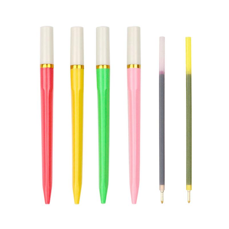 Vintage Shanghai Red Ballpoint Pen Refill with Copper Tip, Blue Ink 0.7 - Ideal for Teacher's Corrections.