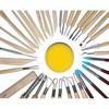 Pottery Tools, 44PCS Ceramic Clay Sculpting Tools Set with Plastic Case, for Beginners and Professional Art Crafts, by Augernis