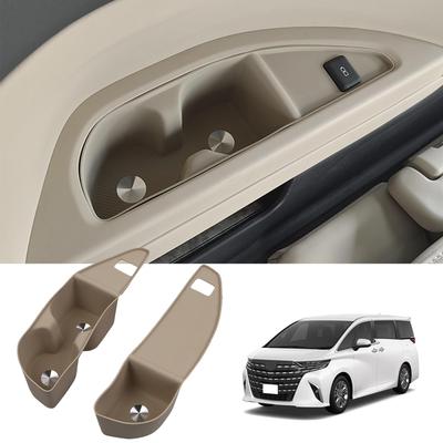 Temiry Alphard/Vellfire 40 Series 3rd Row Drink Holder Rubber Mat, Car Rear Seat Cup Holder Cover, Alphard 40 Series Accessories, Storage Parts, Car S