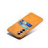 For Samsung Galaxy S26+ Case Dual Card Slots PU Leather + Hard PC Phone Cover