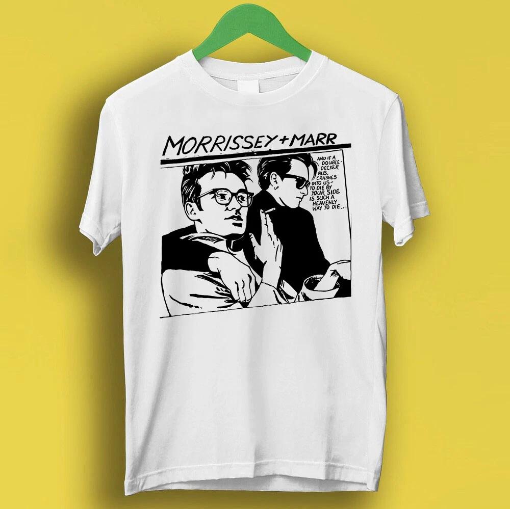 The Smiths Morrissey Marr Cartoon Music Meme Retro Cool Gift Tee T Shirt P7288