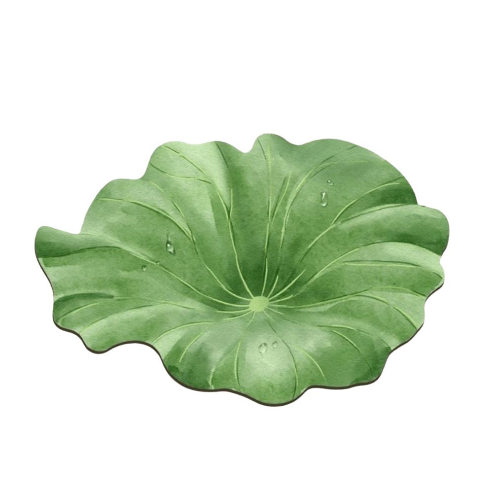 

Soft Non Slip Mat Leaf Shape Quick Dry Mat Bath Carpet Absorbent Mat Bathroom Floor 15.75 x 23.62 in-Style E
