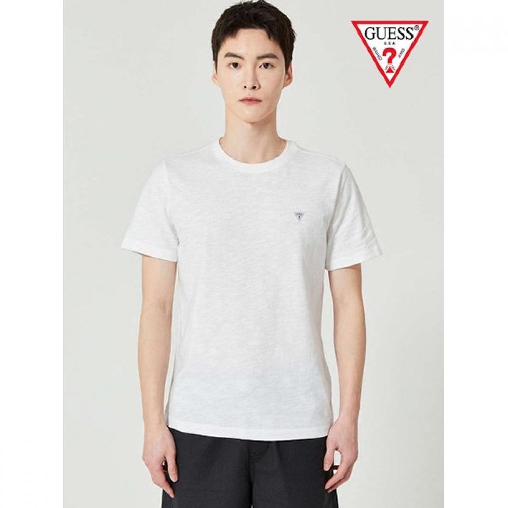 

Guess Couple Slub Round короткий рукав футболка для мужчин No2ke433 BLK/L