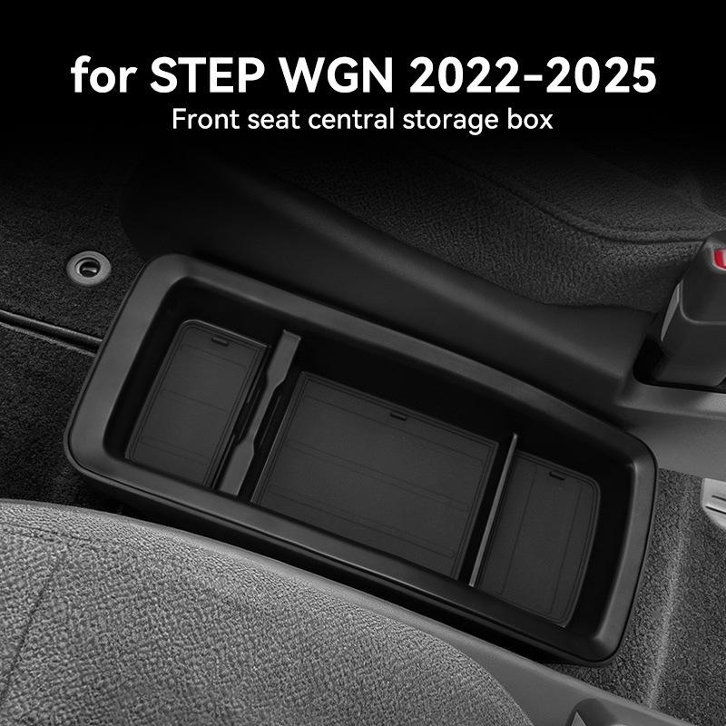 For 22-25 Honda STEPWGN 6th generation front seat center console storage box