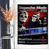 Band Rock D-Depeche M-Mode Şarkıcı Renkli Duvar Halısı Bohem Duvar Halıları Mandala Duvar Sanatı Dekor