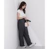 Proportion Body Dressing Navy Knit Sweater with Design Women's Décolleté