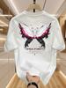 Stylisches Amerikanisches Ewiger Flügel Herren Mode T-Shirt 100% Baumwolle Locker Lässig Bequem Weich Atmungsaktiv Sommer Kurzarm