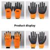 1 Paar Arbeitshandschuhe mit PU-Handflächenbeschichtung Sicherheitsschutzhandschuh Nitril Professionelle Sicherheitslieferanten Verdickt und warm