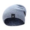 Unisex Outdoor Hats Knit Stripe Winter Warm Knitted Hip Hop Elastic Cap