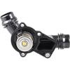 Thermostat Assembly with Housing For BMW E46 E39 X5 X3 Z3 Z4 325i 330i 525i 530i,Thermostat Housing Assembly, Replace # 11537509227 11530139877