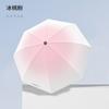 Automatic umbrella, large enlarged and thickened folding umbrella, weather and rain, women's parasol, sun protection umbrella, UV protection