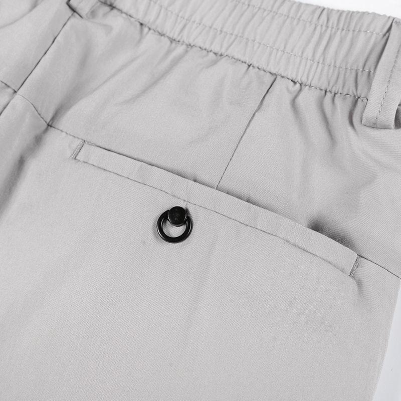 Summer Thin Casual Pants Men's Versatile Loose Straight Ice Silk Pants Summer Sports Pants