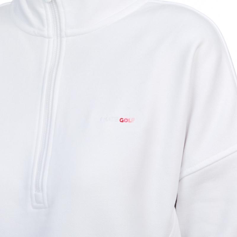 Galleria G Fore Pore Golfwear Women S Half Zip Up lonG Sleeve T ShirT Glm000011 Sno