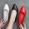 GKTINOO Genuine Leather Pumps Comfort Office Lady Shoes Female 2025 Spring Autumn Pointed Toe Low Heel Soft Women's Work Shoes