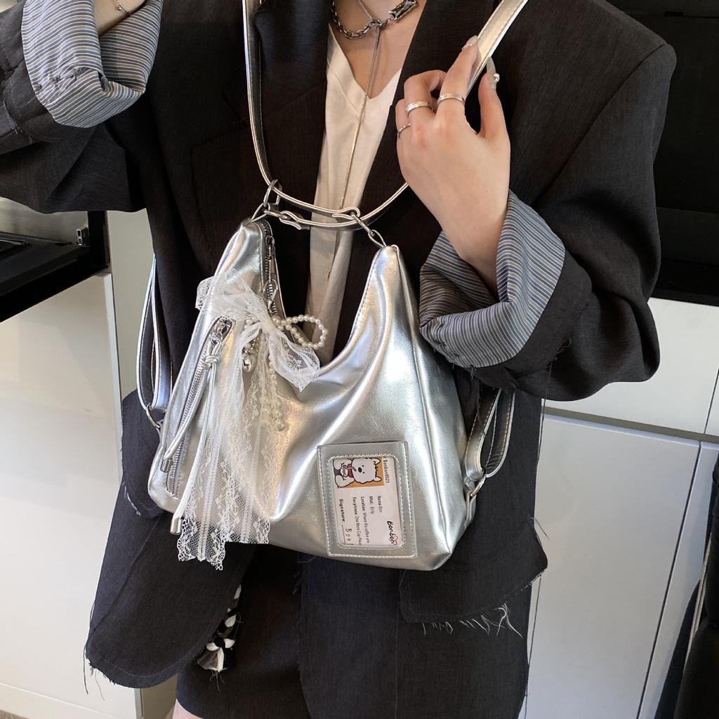 Ms. Bao's New Shoulder Bag, Large-capacity Tote Bag, Multi-functional Backpack.