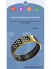 Touchscreen Smart Ring: Heart Rate, Blood Oxygen, Sleep, Exercise Tracking, E-book, Remote Photo, Magnetic Fast Charging - Douyin/TK Compatible