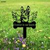 Personalized Pet Memorial Metal Heart Ornament Christmas Keepsake Gift