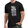 Men'S Casual Summer T-Shirt - "Nie Musze Ewentualnie Mogę" Funny Polish Design, Short Sleeve, Round Neck, Perfect for Casual Attire, Comfortable Fit
