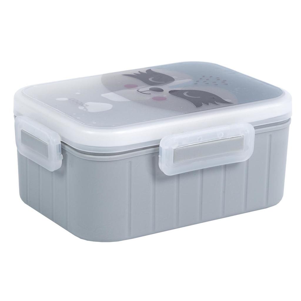 LUNCH BOX for school Raccoon plastic LUNCH BOX