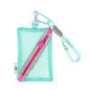 Large Capacity Mesh Cosmetic Bag Candy Color Coin Purse Durable Storage Bag