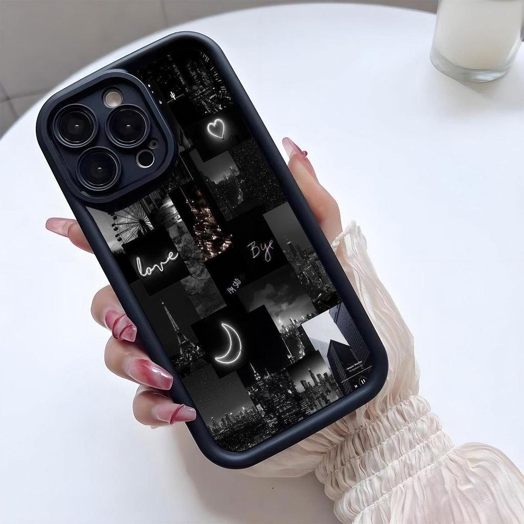 Night View Groove Phone Case for iPhone 14/15/16/17 Pro Max