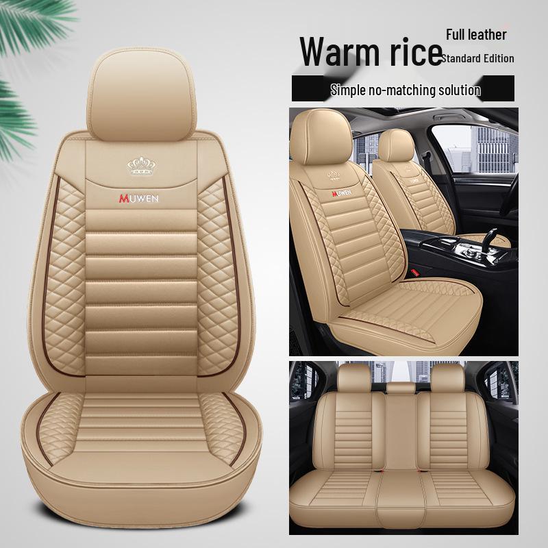 All-Season Leather Seat Covers for Honda Accord 7th to 10th Gen